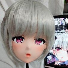 (GLA073)Customize Character'! Female/Girl Resin Full/Half Head With Lock Anime Cosplay Japanese Animego Kigurumi Mask (GLA073)Customize Character'! Female/Girl Resin Full/Half Head With Lock Anime Cosplay Japanese Animego Kigurumi Mask
